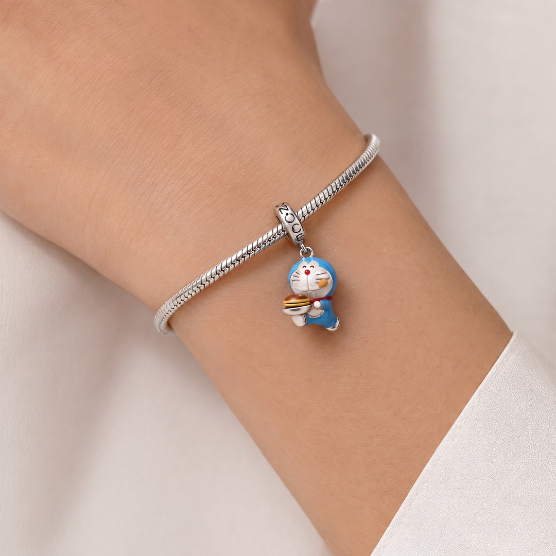 Gnoce Doraemon Dorayaki Tray Dangle Charm_2