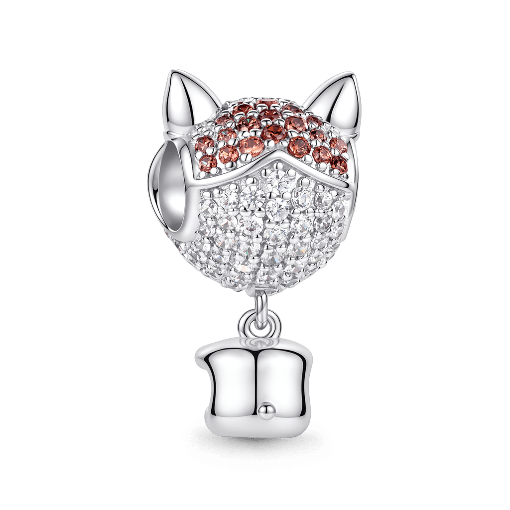 Gnoce Animal Series Fox Bead Platinum-plated Silver Blend_5
