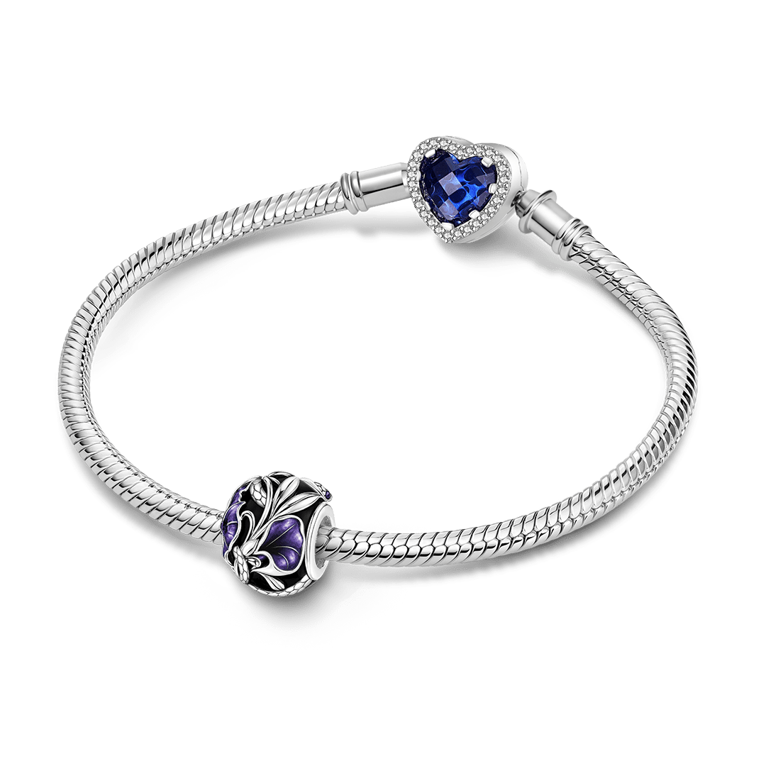 Gnoce Glow-in-the-dark Temptress Datura Bead Platinum-plated Silver Blend_4