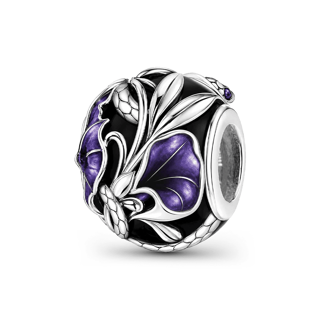 Gnoce Glow-in-the-dark Temptress Datura Bead Platinum-plated Silver Blend_6