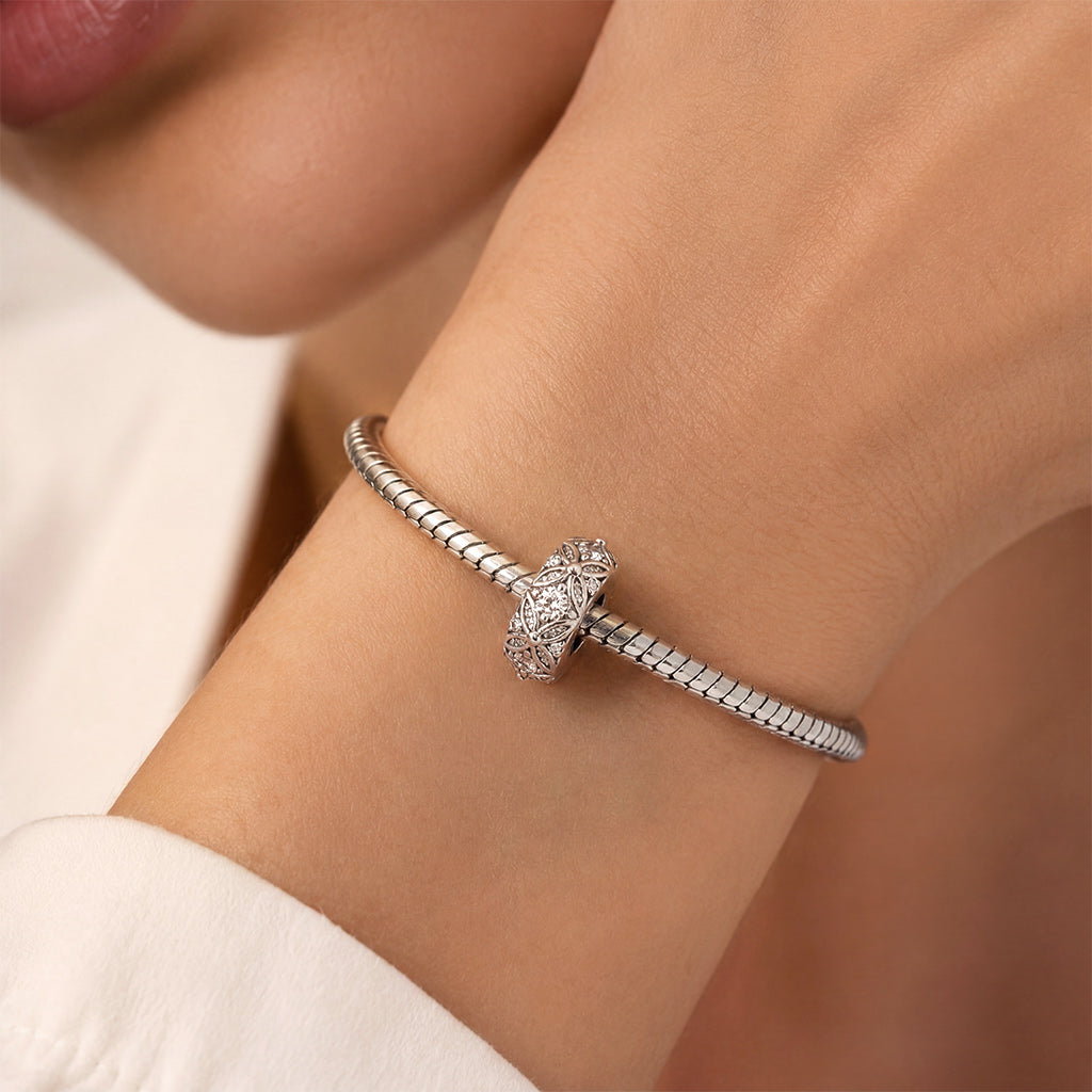 Gnoce Embossed Pattern Spacer Bead_2