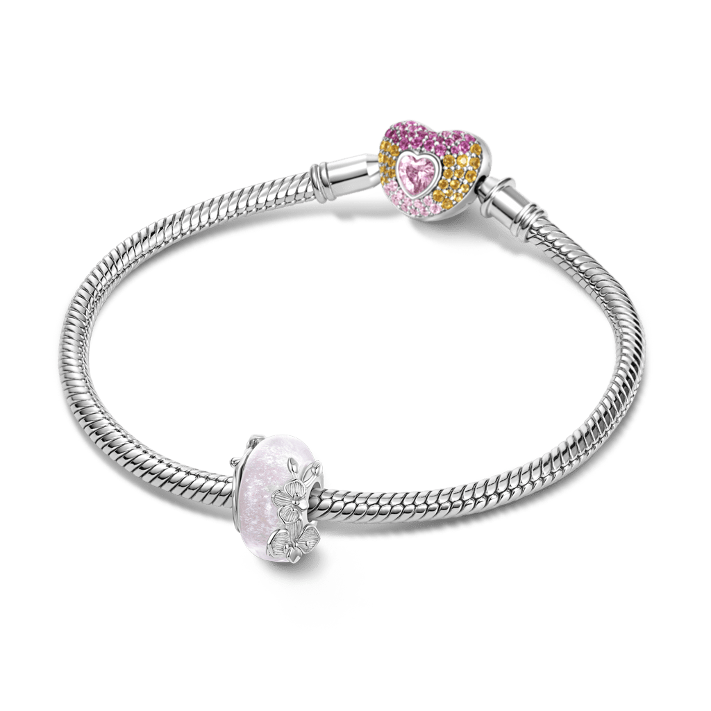 Gnoce Phalaenopsis Glass Bead Charm_4
