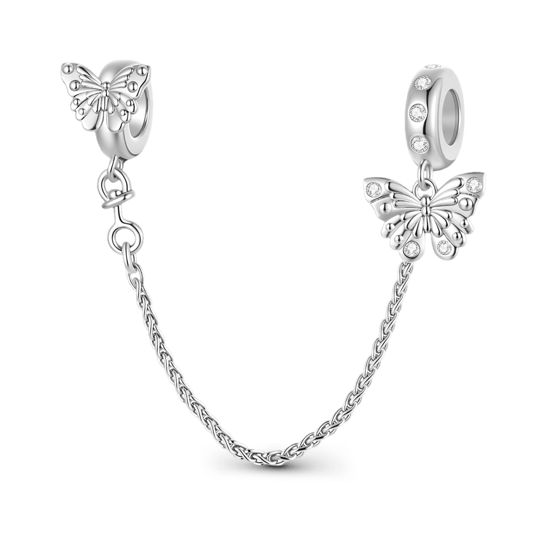 Gnoce Butterfly Pattern Safety Chain Charm_1