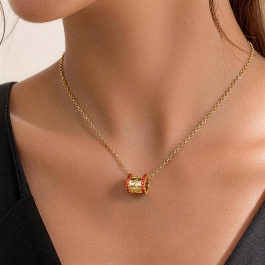 Gnoce Harry Potter Gryffindor House Sword Barrel Necklace_2