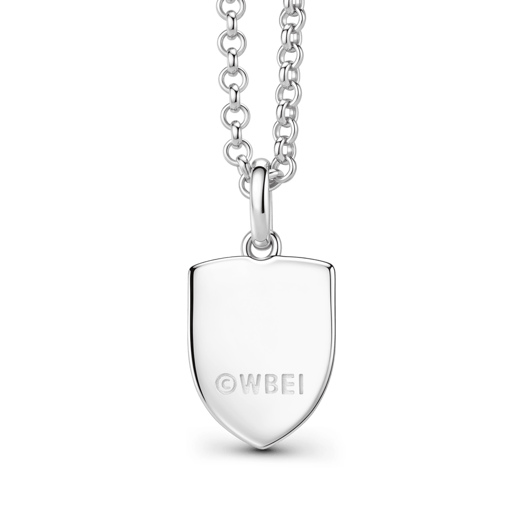 Gnoce Harry Potter Hufflepuff House Crest Badger Silver‑Tone Pendant Necklace_4