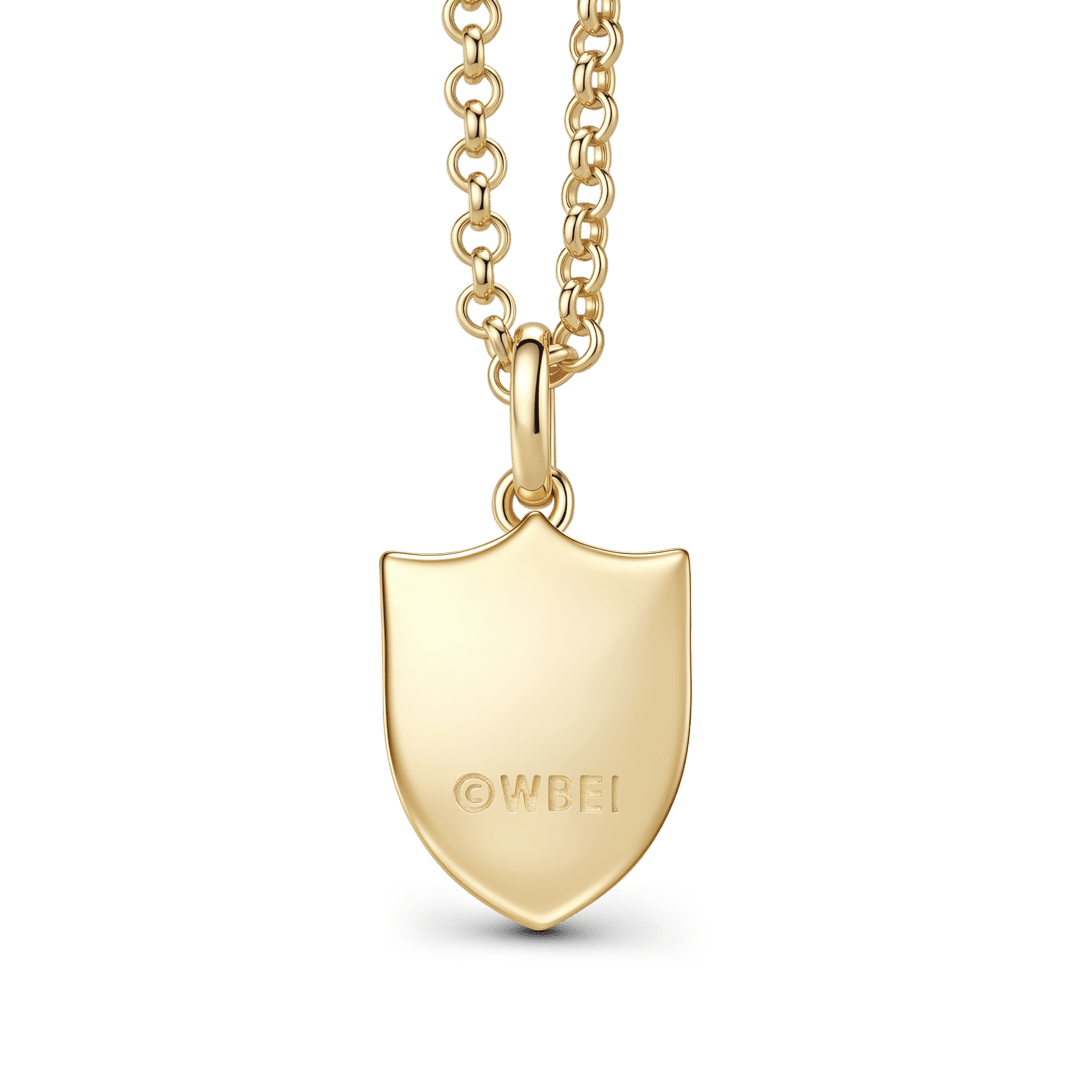 Gnoce Harry Potter Slytherin House Crest Serpent Gold‑Tone Pendant Necklace_4