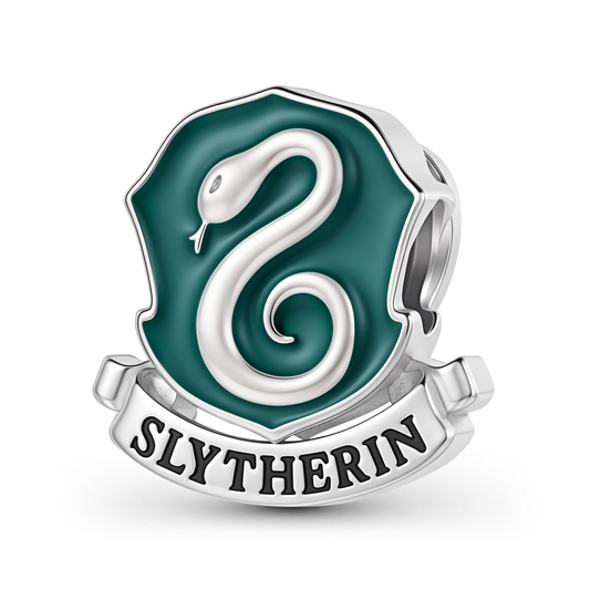Gnoce Harry Potter Slytherin House Crest Serpent Photo Custom Bead_1