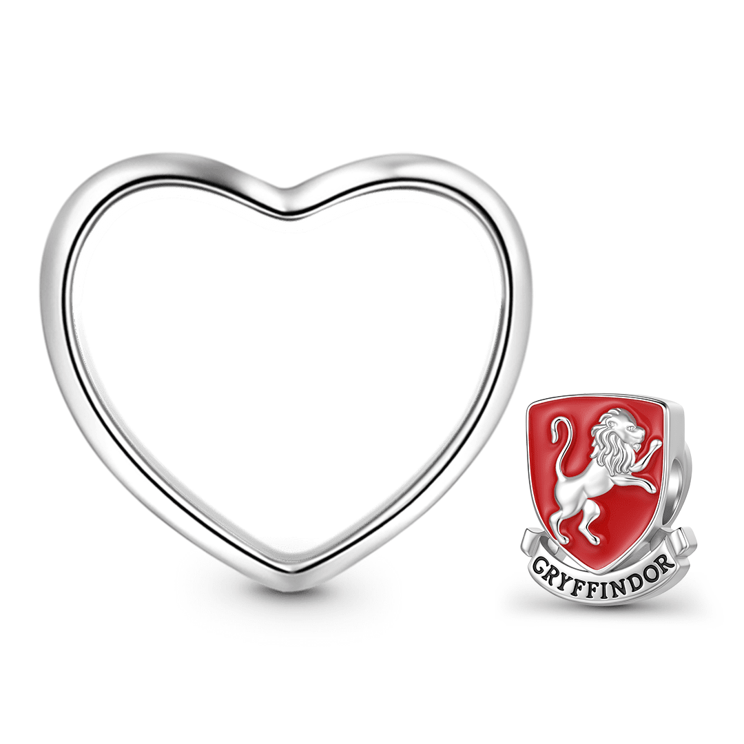 Gnoce Harry Potter Gryffindor House Crest Lion Photo Custom Bead_5