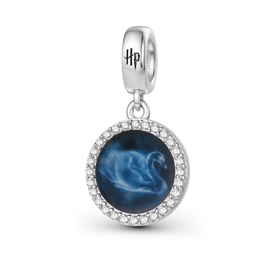 Gnoce Harry Potter Expecto Patronum Swan Patronus Heat‑Sensing Dangle Charm_1