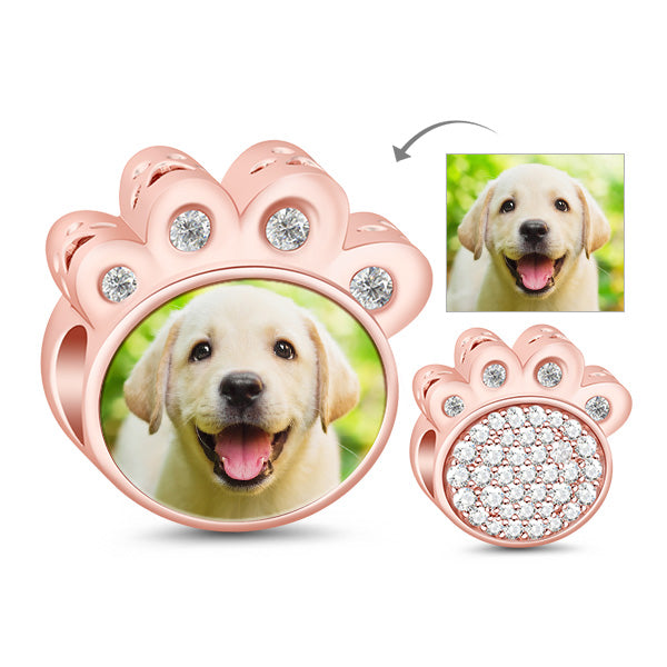 Gnoce Puppy Paw Photo Charm_1