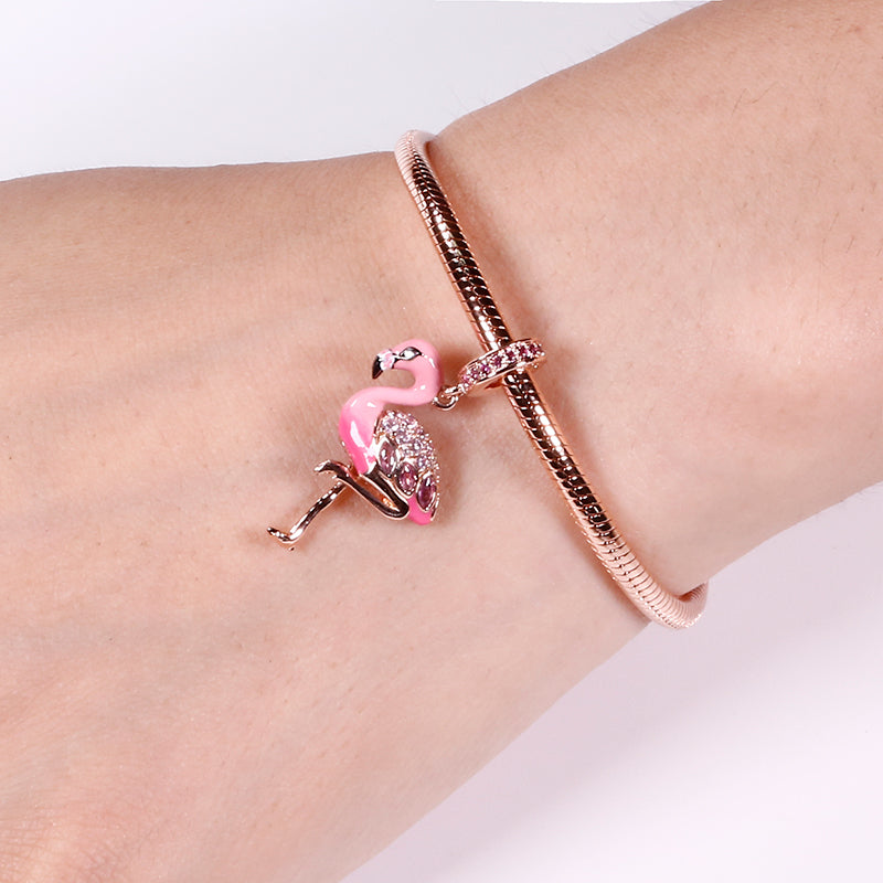 Gnoce Flamingo RoseValentine Pendant_2