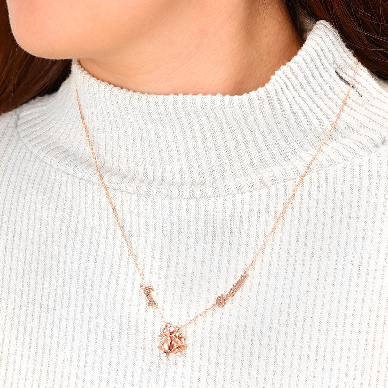 Gnoce Merry Christmas Jingle Bells Necklace_4