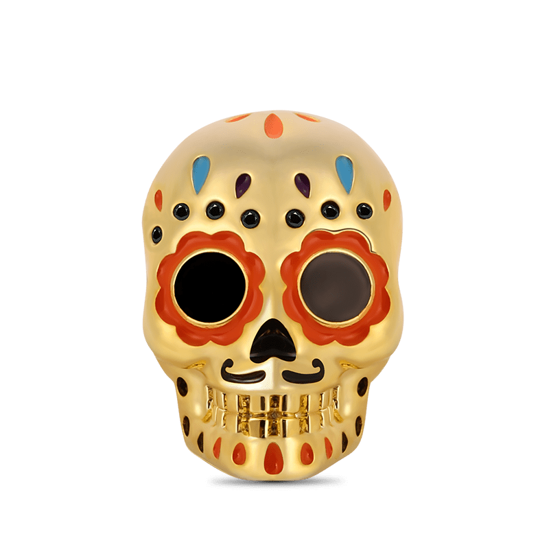 Gnoce Mexican Style Skull Charm_1